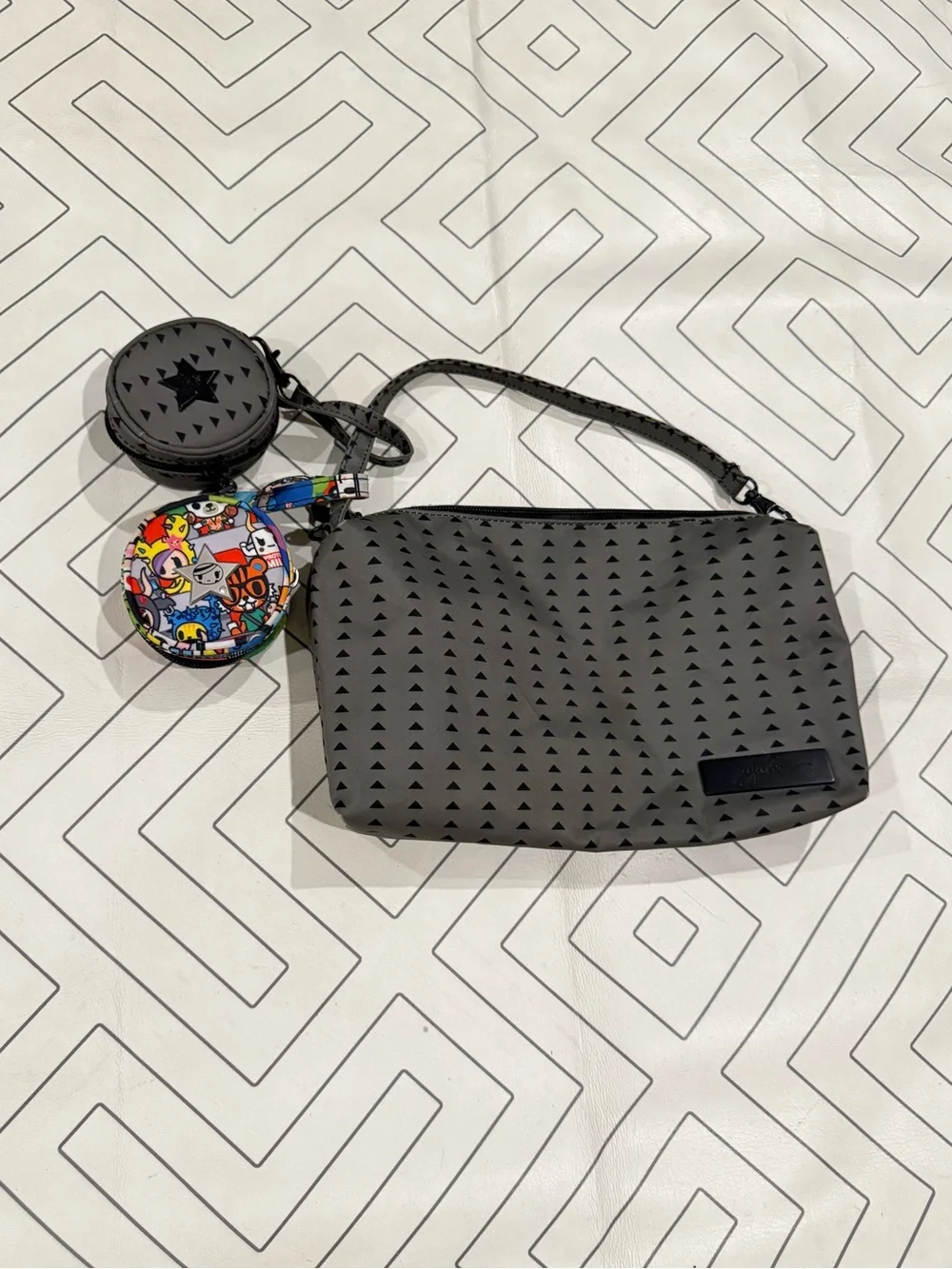 JuJuBe Diaper Bag Clutch and Pacifier Pod